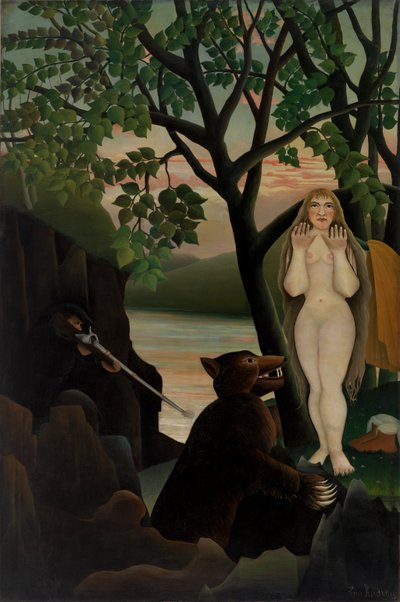 Onaangename verrassing door Henri Rousseau